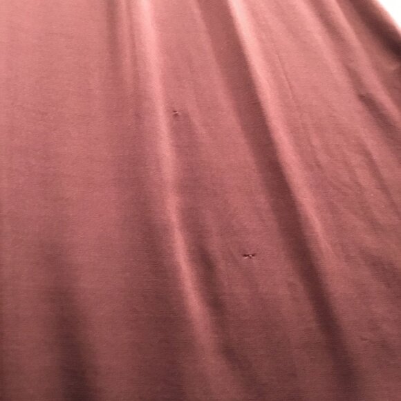 A.L.C. Demi Smock Detail Dress Bitter Chocolate S - Picture 5 of 10